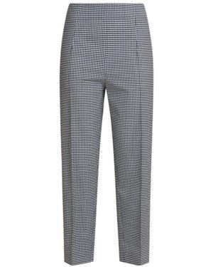 Marni Checked Tailored Pants - Gray