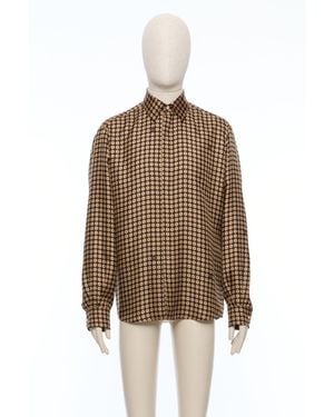 Valentino Long-Sleeved Shirt - Brown