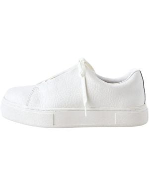 Eytys Lace-Up Low-Cut Sneakers - White
