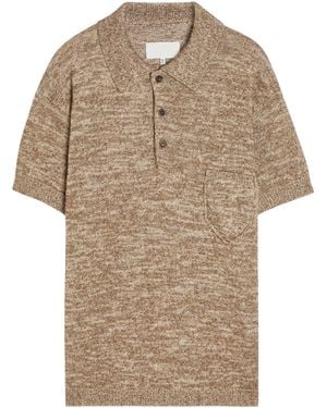 Maison Margiela Minimal Polo Shirt - Natural
