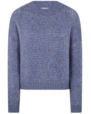 Nuur Crew Neck Sweater - Blue