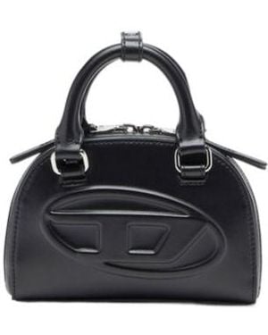 DIESEL 1Dr Dome Mini Crossbody Bag - Black