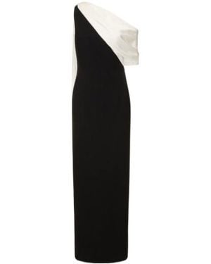 Roland Mouret Asymmetrical Dress - Black