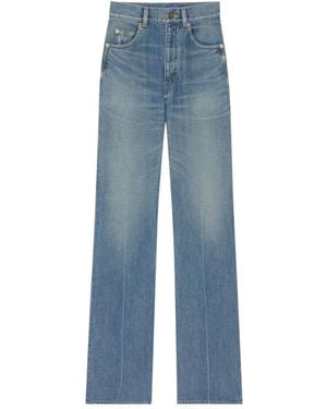 Saint Laurent 70's High-Rise Jeans - Blue