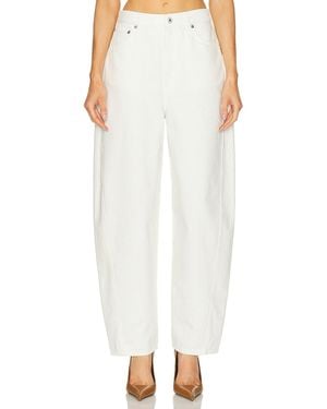 Givenchy Logo Patch Cocoon Jeans - White