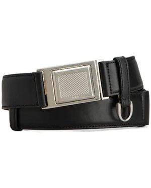 Tod's Metal-Buckle Belt - Black