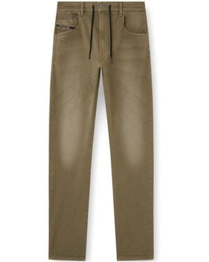DIESEL Regular 2032 D-Krooley Joggjeans - Green
