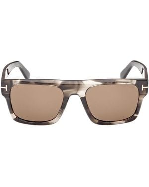 Tom Ford Eyewear Square Frame Sunglasses - Multicolor