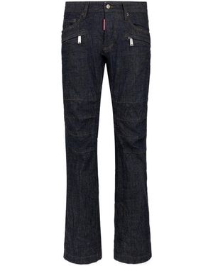 DSquared² Ski Zip-Pocket Jeans - Blue