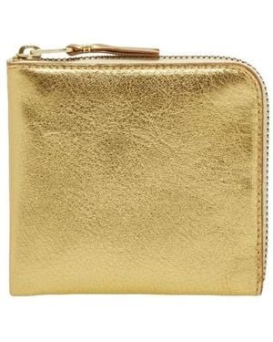 Comme des Garçons Comme Des Garçons Wallet Line Zip-Around Wallet - Natural