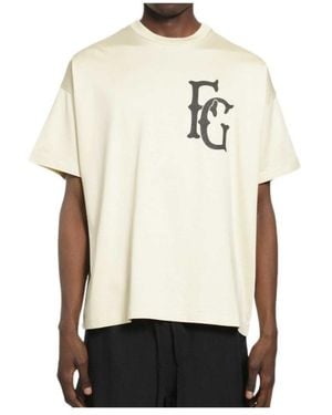 Fear Of God Logo-Detail T-Shirt - White