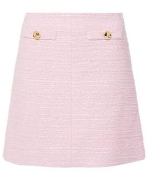 Giambattista Valli Tweed Miniskirt - Pink