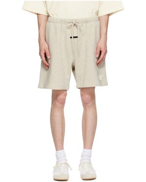Fear Of God Drawstring Shorts - Natural