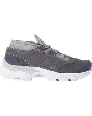 and wander X Salomon Jungle Lace-Up Trainers - Grey