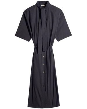 Lemaire Reversible Tube Dress - Blue