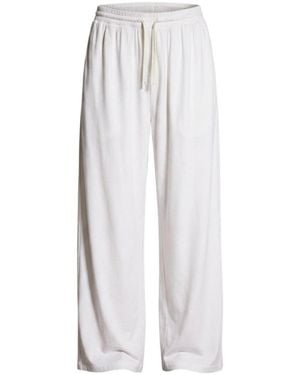 Gucci Soft Rayon Jersey Sportswear Pants - White