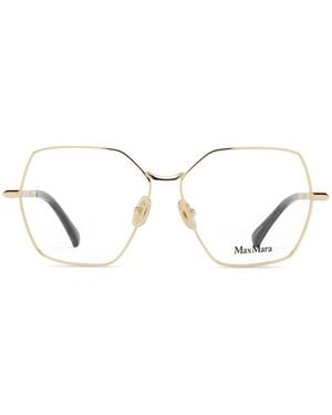 Max Mara Butterfly Frame Glasses - White