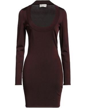 Saint Laurent Bodycon Dress - Brown