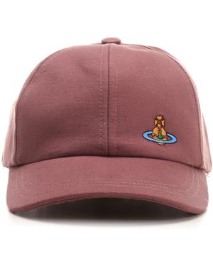 ★Vivienne Westwood★ 25SS ORB Embroidered Logo Baseball Cap Vivienne Westwood Orb Baseball Cap | Lyst