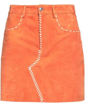 Marni Pockets Flared Skirt - Orange