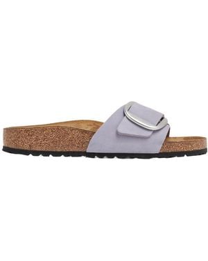Birkenstock Buckle Slippers - White