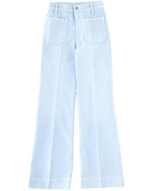 Victoria Beckham Flared Jeans - Blue
