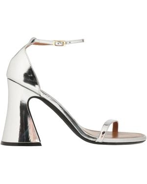 Marni Slingback Sandals - Metallic