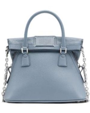 Maison Margiela Micro 5Ac Tote Bag - Blue