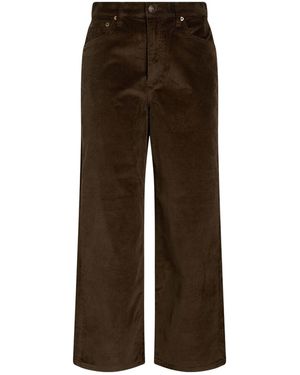 Rag & Bone Solid Colour Casual Trousers - Brown