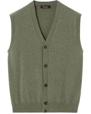 Loro Piana Classic Vest - Green