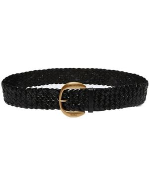 Weekend by Maxmara Agelo Woven Belt - White