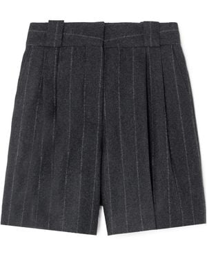 Blazé Milano Belt Loop Shorts - Grey