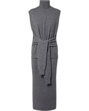 Rohe Layered Turtleneck Dress - Grey