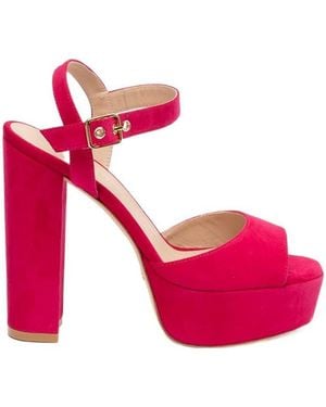 Stuart Weitzman Ryder Platform Sandals - Pink
