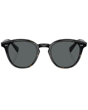 Oliver Peoples Round Frame Sunglasses - Multicolour