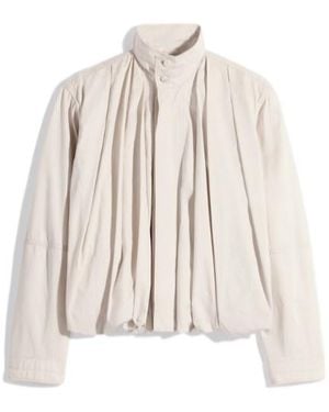 Lemaire Soft Pleated Jacket - Natural