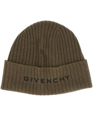 Givenchy Contrasting Logo Hat - Brown