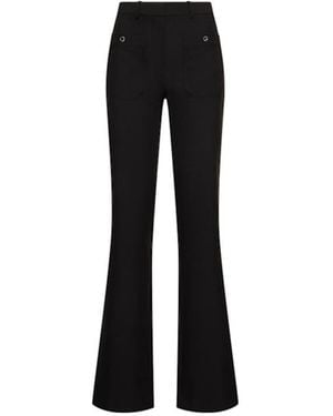 Coperni Flared Casual Pants - Black
