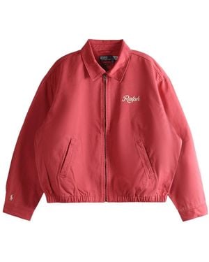 Polo Ralph Lauren The Big Bayport Bomber Jacket - Red