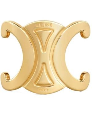Celine Triomphe Bag Ring - Metallic