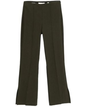 Vince Side-Slit Casual Pants - Green