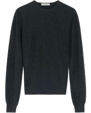 Lemaire Rib-Knit Jumper - Black
