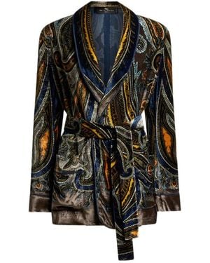 Etro Long-Sleeve Blazer - Black