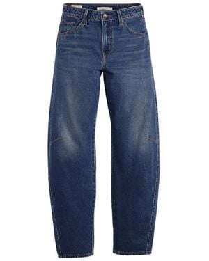 Levi's Baggy Dad Barrel Jeans - Blue