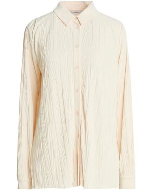 Max Mara Solid-Color Long-Sleeved Shirt - White
