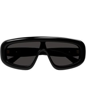 Bottega Veneta Eyewear Irregular Frame Sunglasses - Black
