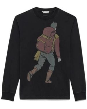JW Anderson Longsleeve Graphic Tee - Black