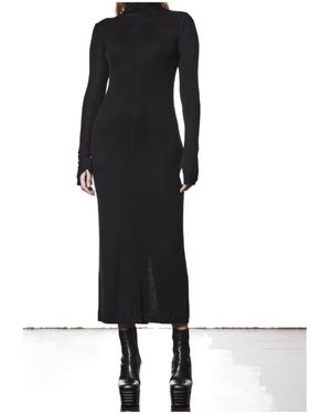 Thom Krom Long-Sleeved Dress - Black