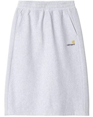 Carhartt W' American Script Sweat Skirt - White