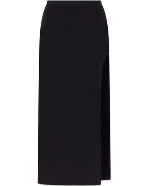 Wardrobe NYC Highwaist Sideslit Maxi Skirt - Black
